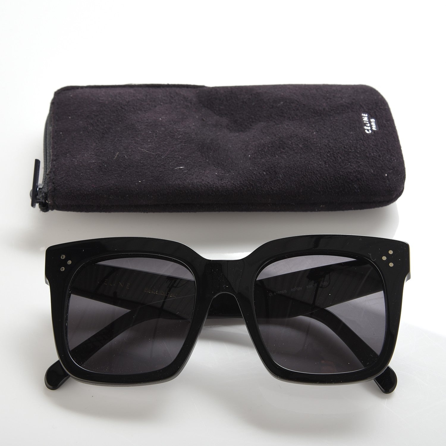 Celine Tilda Sunglasses CL 41076/S Black 7 of 7