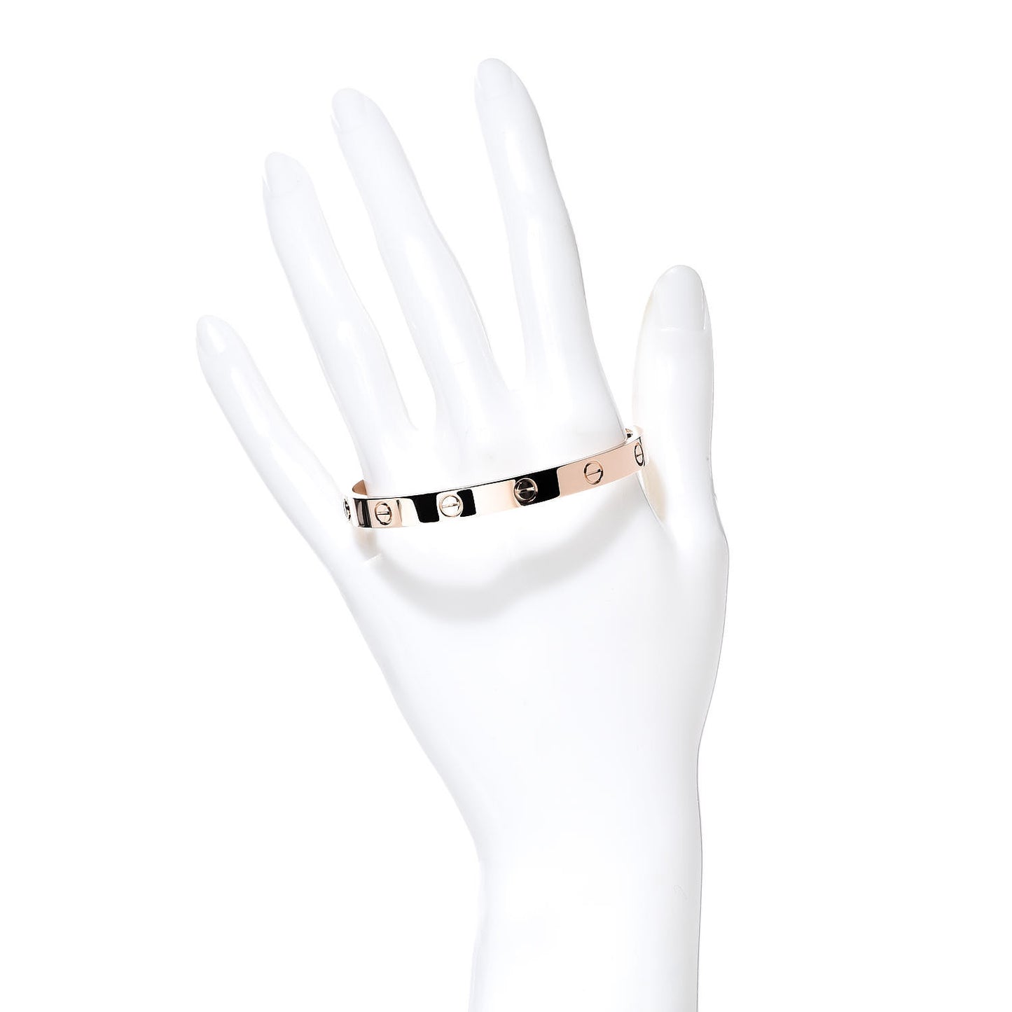 18K Pink Gold LOVE Bracelet 17