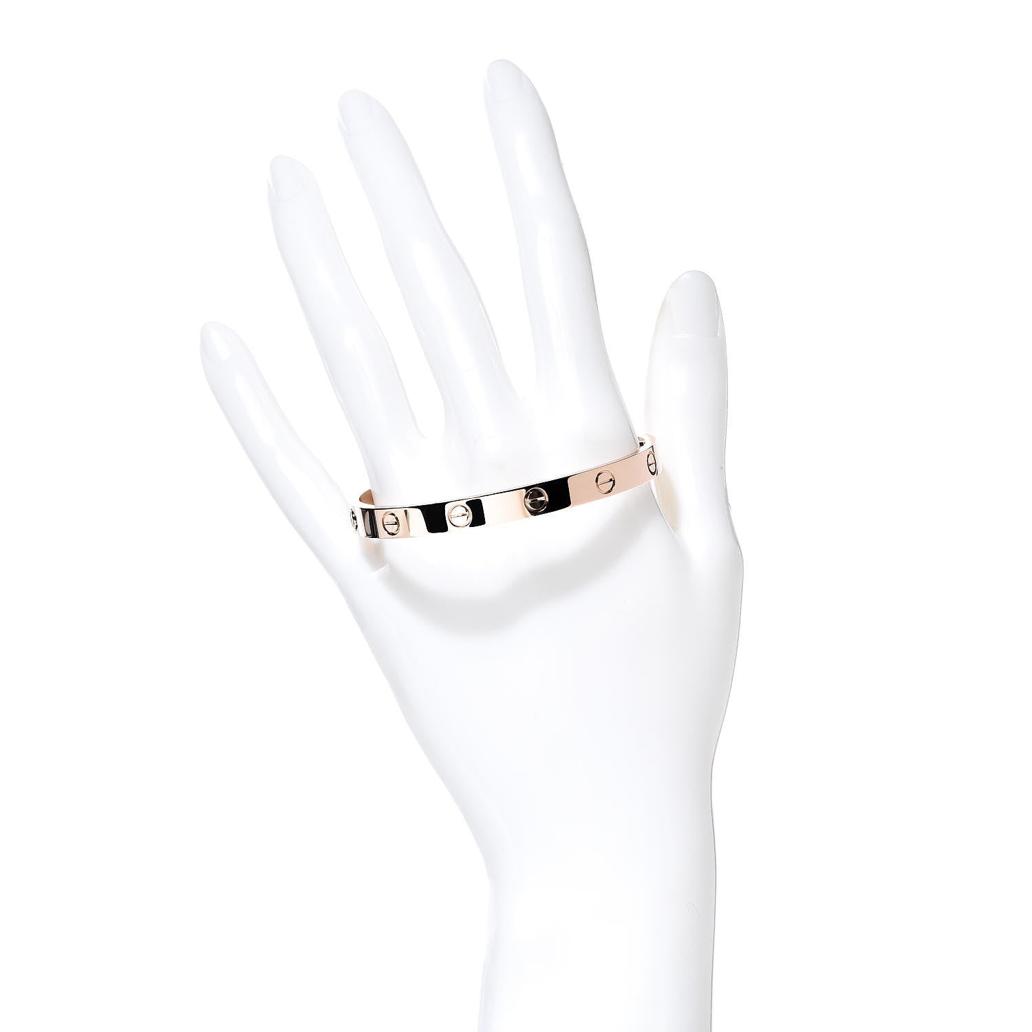 Cartier 18K Pink Gold LOVE Bracelet 17 2 of 4