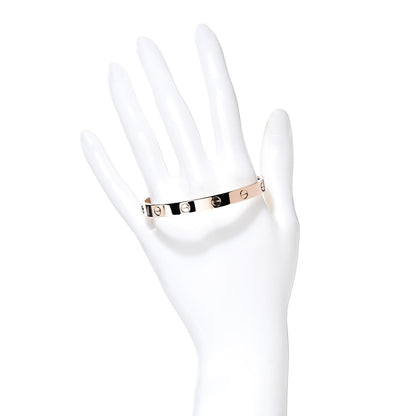 Cartier 18K Pink Gold LOVE Bracelet 17 2 of 4