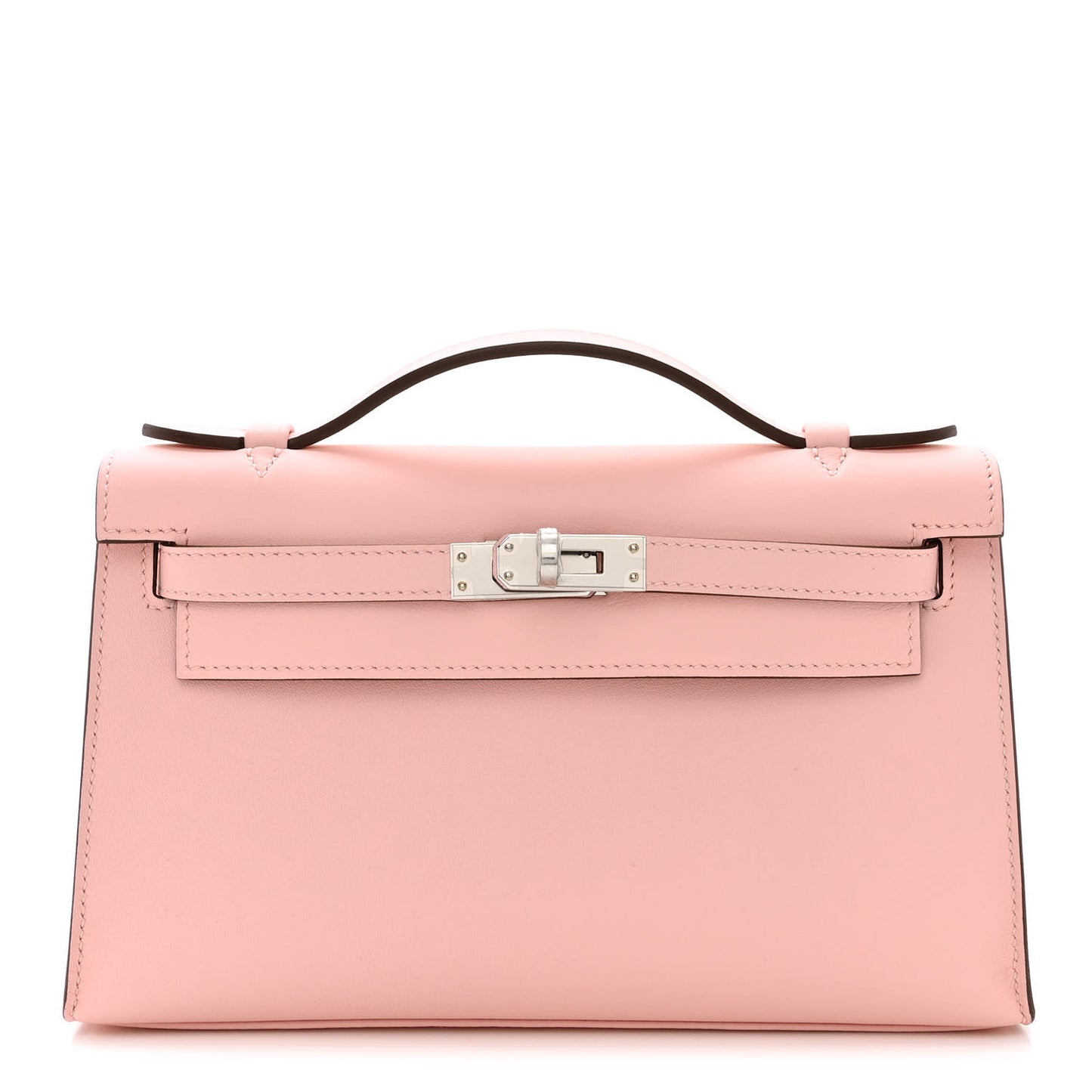 Swift Kelly Pochette Clutch Rose Sakura