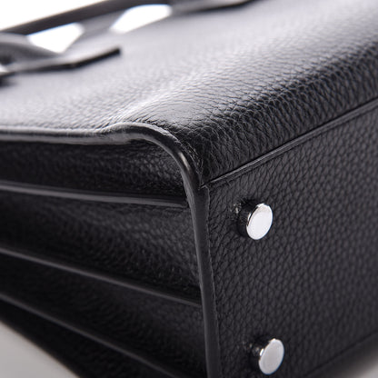 Saint Laurent Grained Calfskin Baby Sac De Jour Black 13 of 14