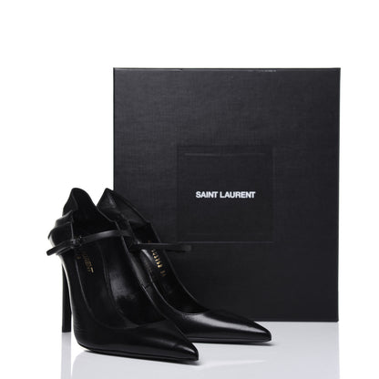 Saint Laurent Nappa Majorelle 105 Pumps 36 Black 10 of 10