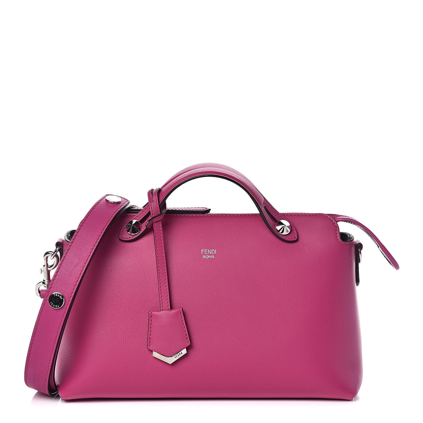 Vitello Dolce Medium By The Way Boston Bag Magenta