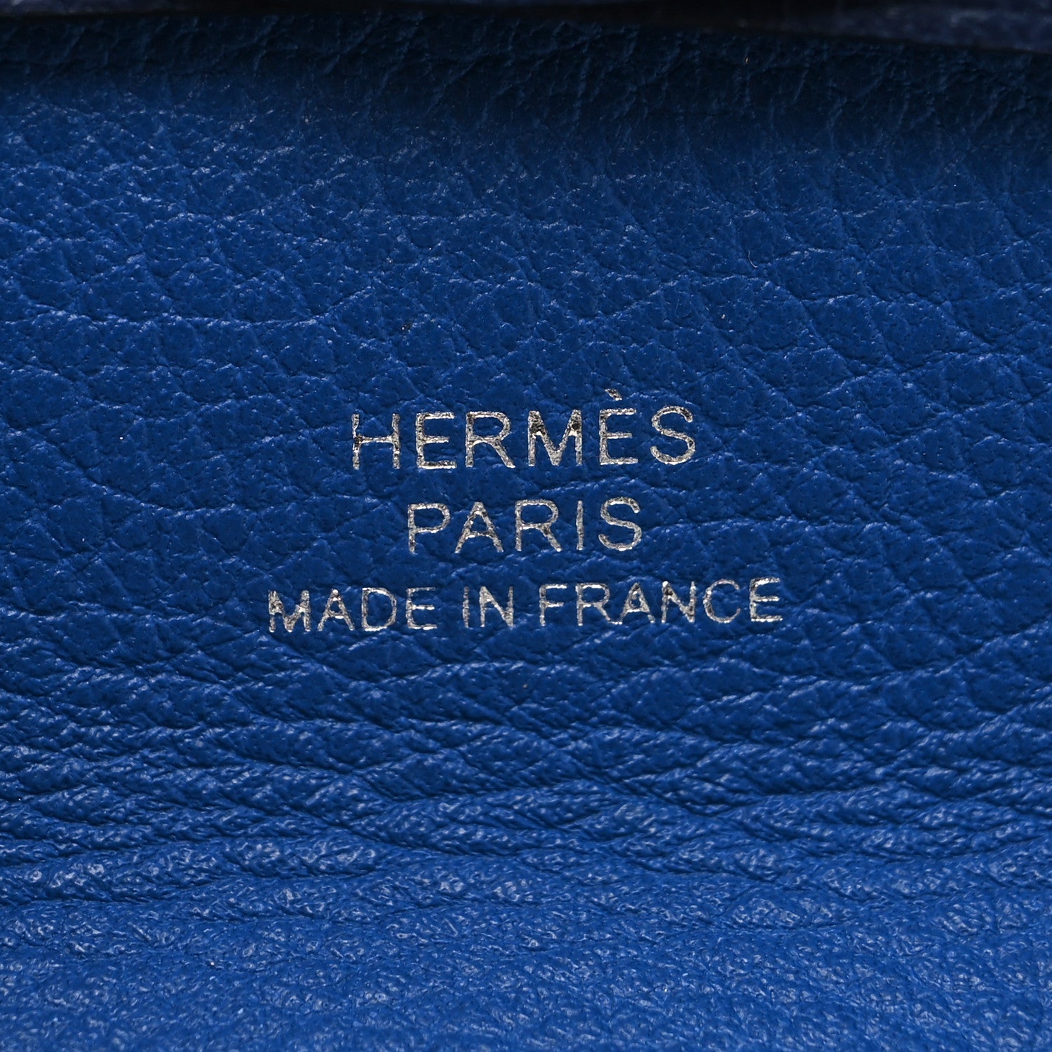 Hermes Evercolor Bastia Verso Coin Purse Bleu Saphir Bleu France 6 of 9