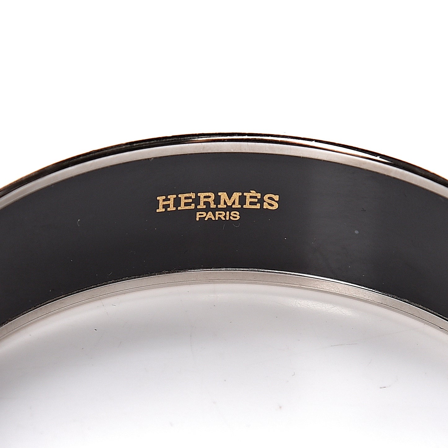 Enamel Printed Wide Grand Fonds Bracelet 65