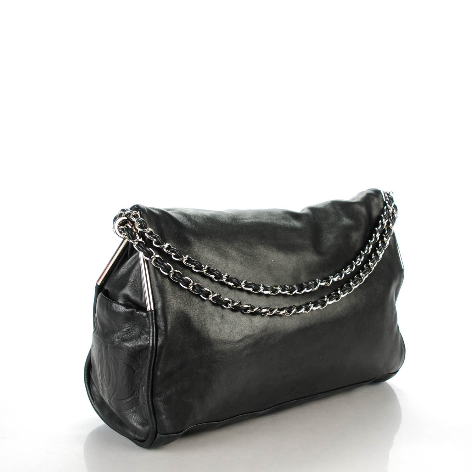 Chanel Lambskin Large Ultimate Soft Tote Black 3 of 7