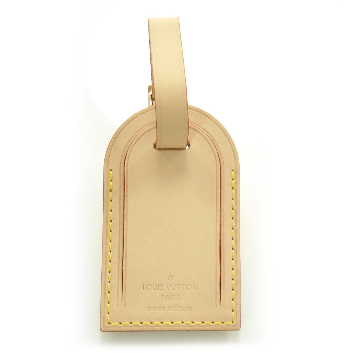 Vachetta Leather Luggage Tag