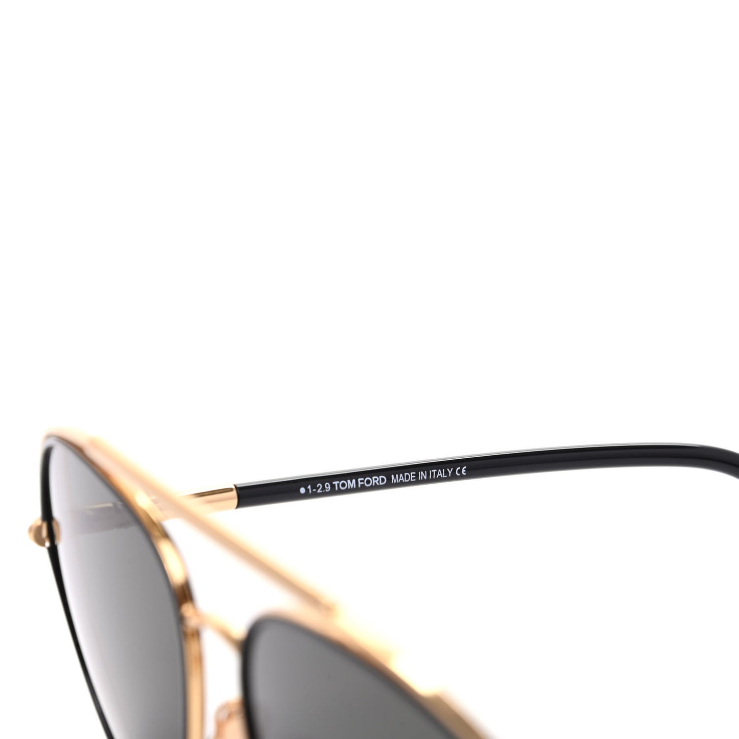 Metal Cole Aviator Polarized Sunglasses TF285 Black