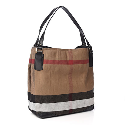 Burberry Canvas Mega Check Medium Maidstone Black 2 of 10