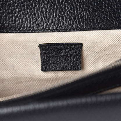 Gucci Pebbled Calfskin Small Dionysus Shoulder Bag Black 6 of 10