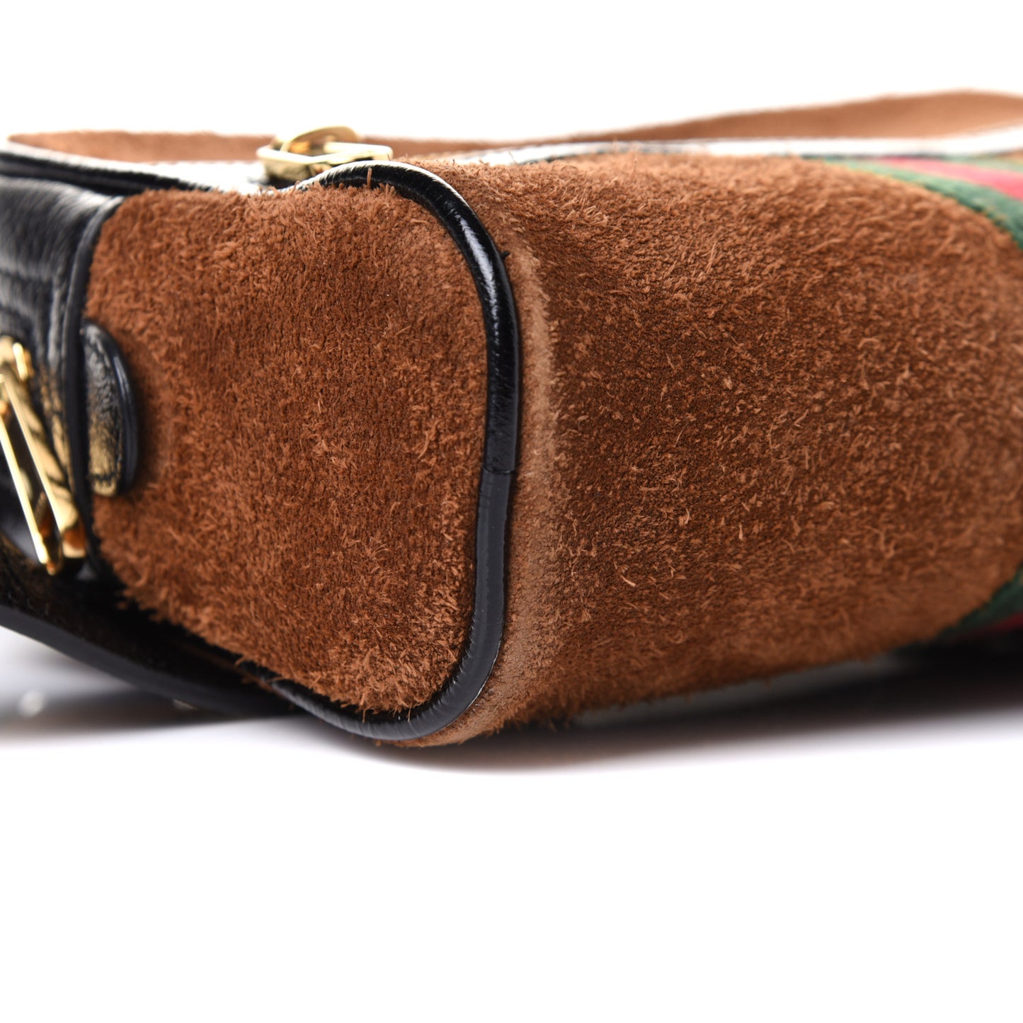 Suede Small Ophidia Belt Bag 75 30 Brown