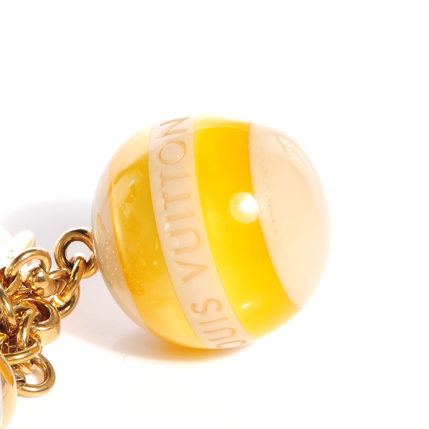 Louis Vuitton Mini Lin Bag Charm 4 of 4