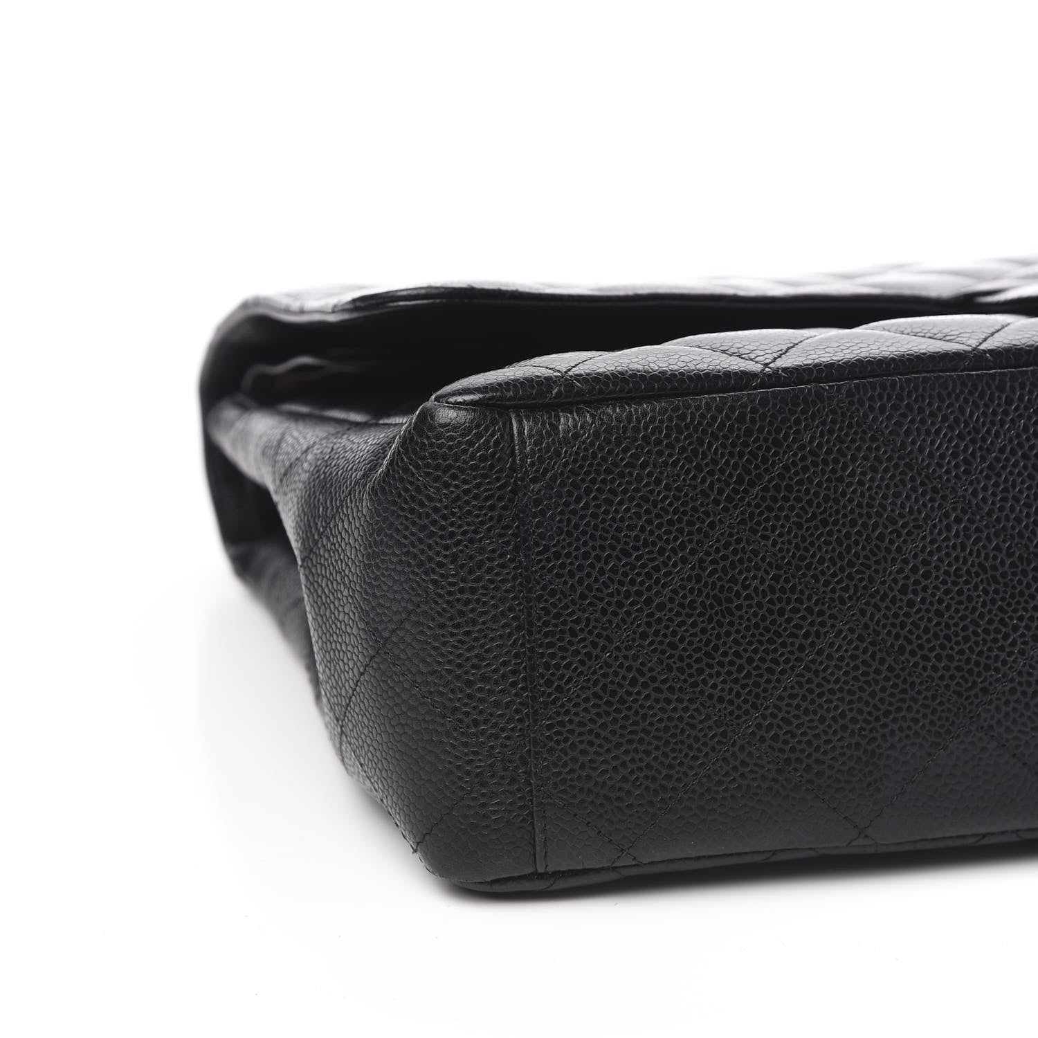 Chanel Caviar Quilted Maxi Double Flap Black 8 of 10