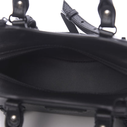 Balenciaga Grained Calfskin Neo Classic Black Hardware Mini City Black 5 of 9