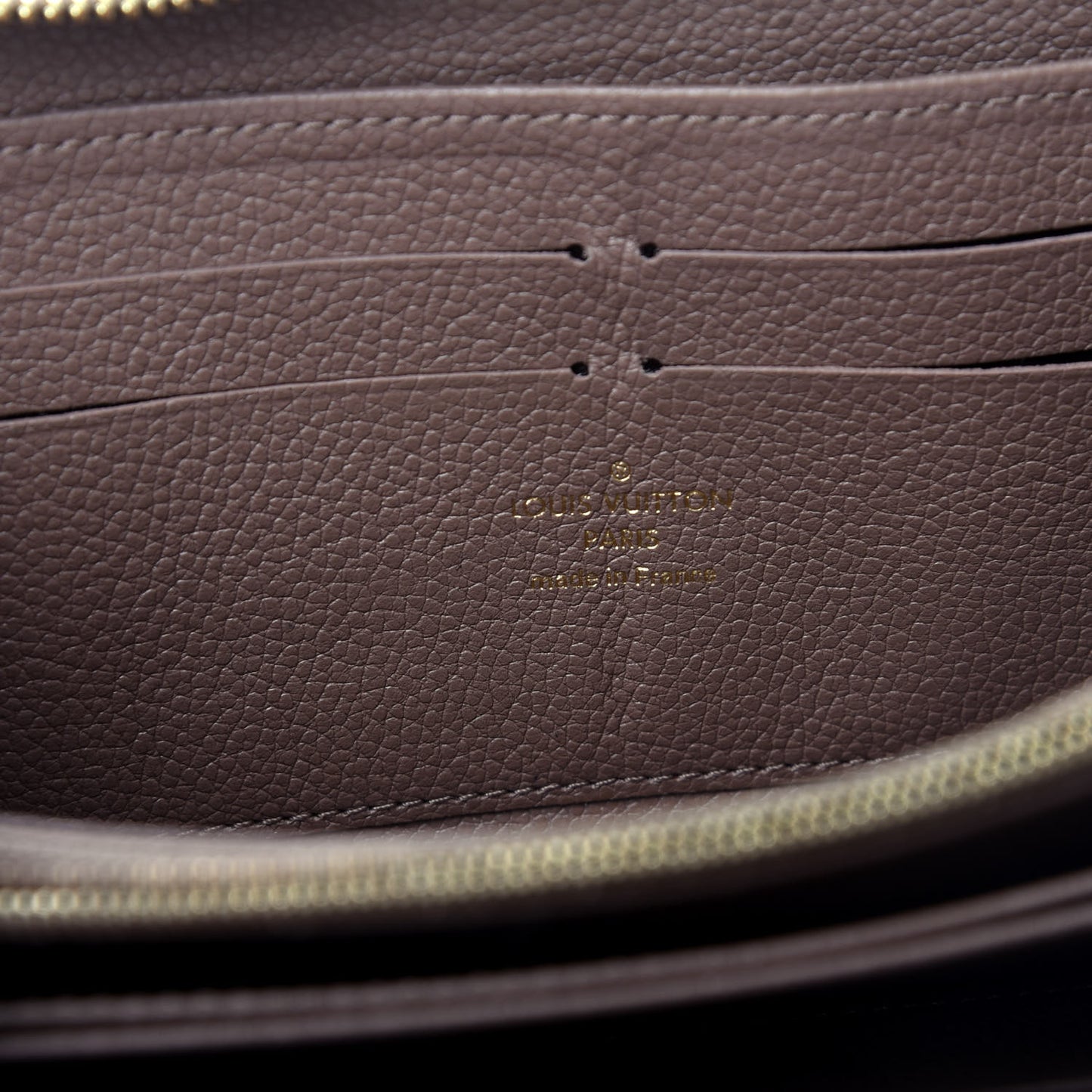 Empreinte Zippy Wallet Taupe Glace
