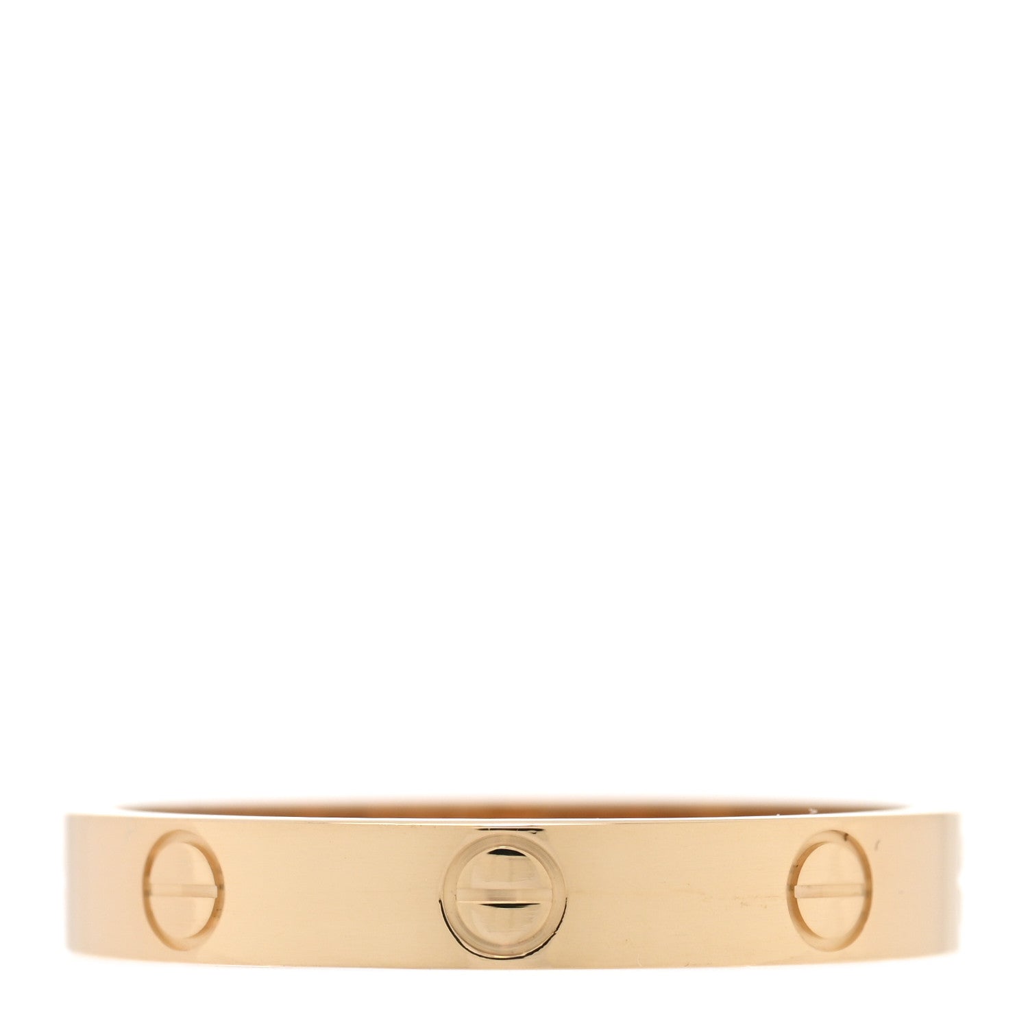 Cartier 18K Yellow Gold 3.5mm LOVE Wedding Band Ring 62 10 1 of 5
