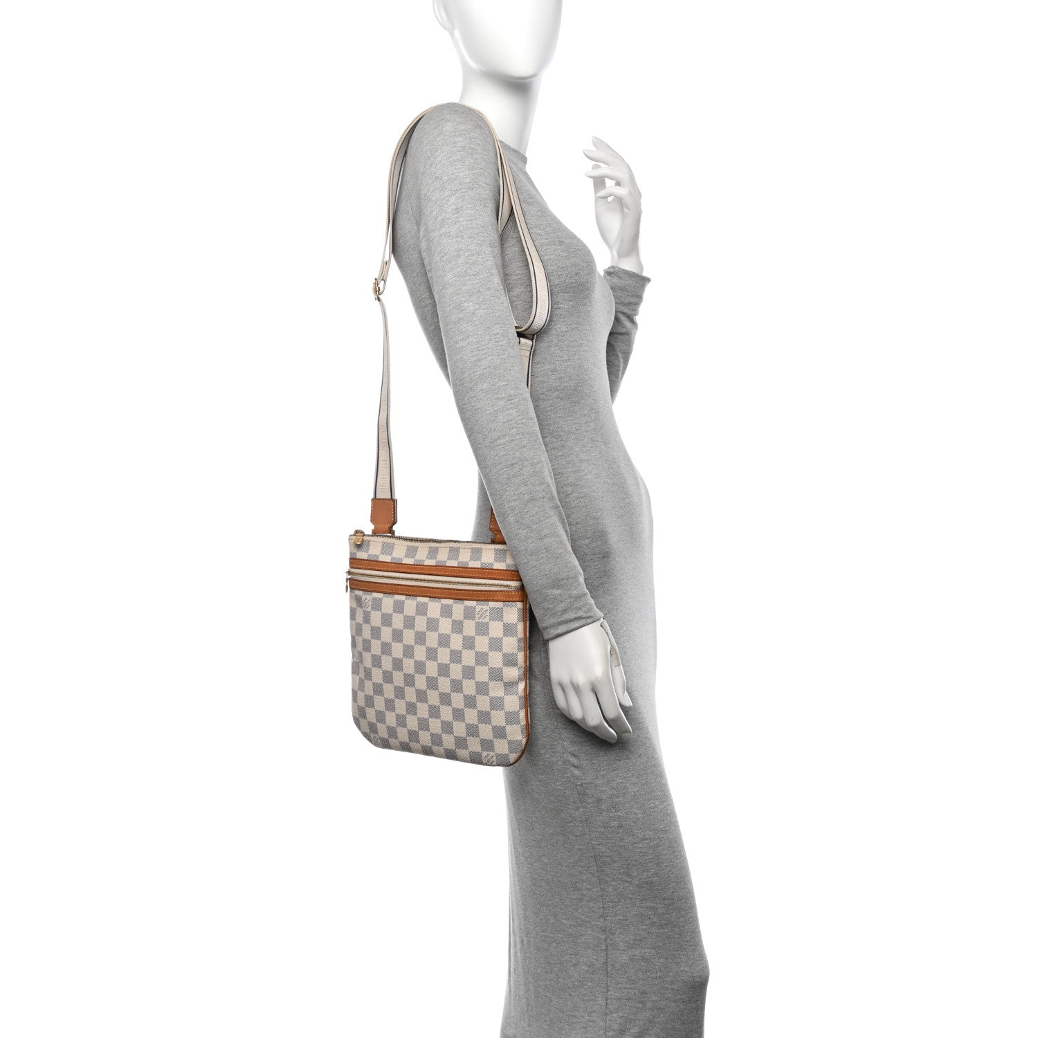 Louis Vuitton Damier Azur Bosphore Pochette 2 of 12