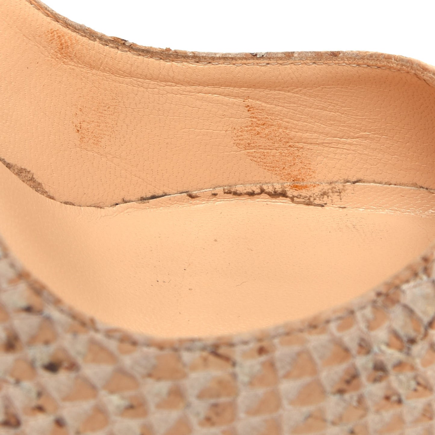 Liege Embossed So Kate 120 Pumps 39 Beige