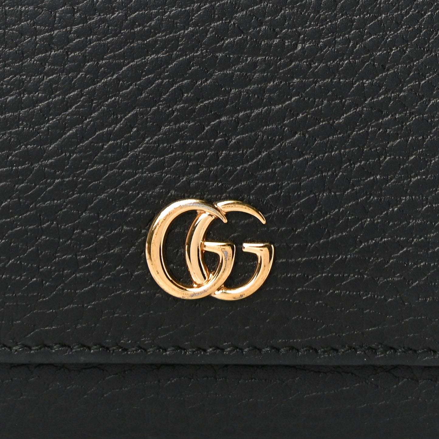Dollar Calfskin GG Marmont Wallet Black