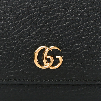 Gucci Dollar Calfskin GG Marmont Wallet Black 8 of 10