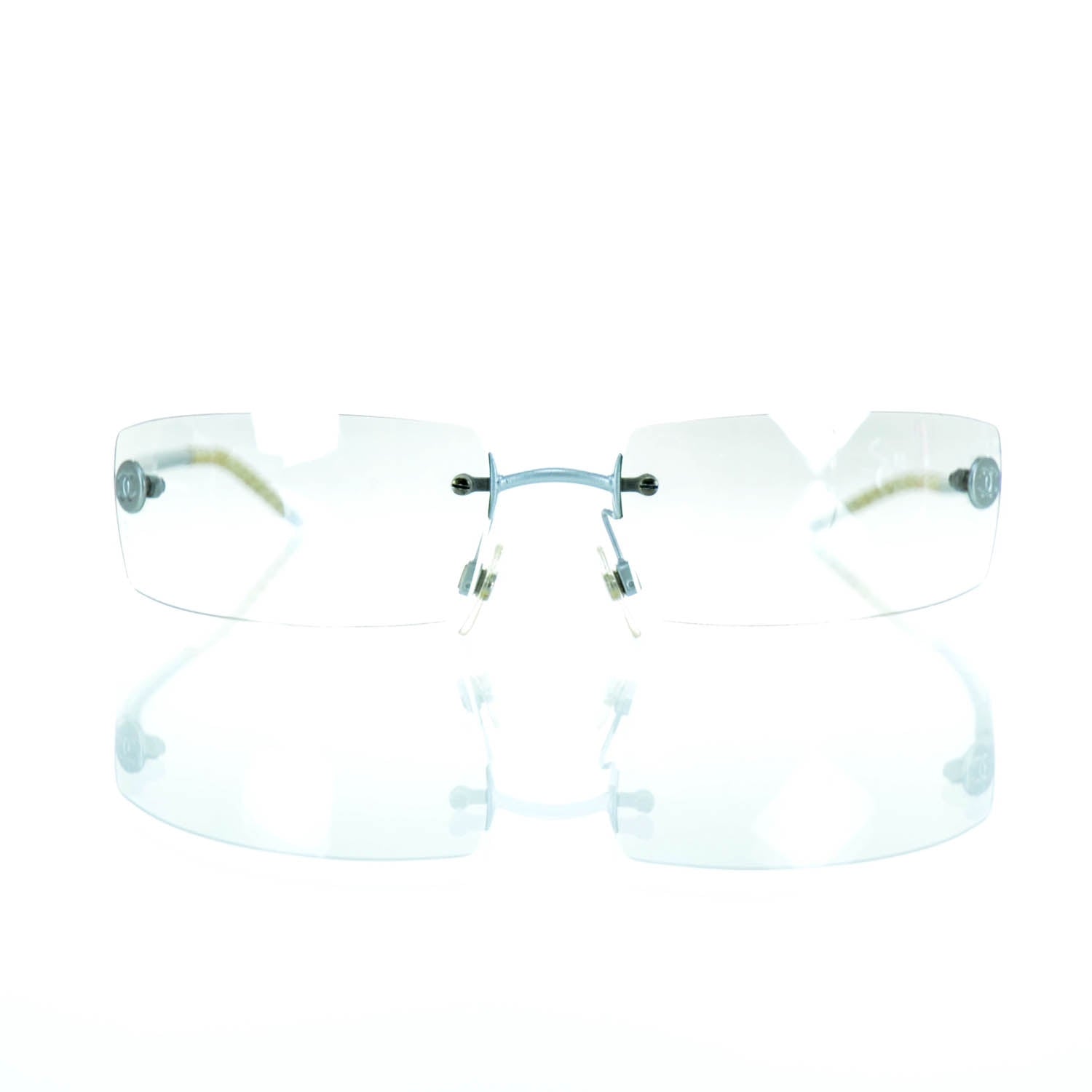 Chanel Frameless CC Sunglasses 2 of 4