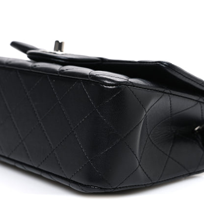 Chanel Lambskin Quilted Mini Rectangular Flap Black 10 of 10