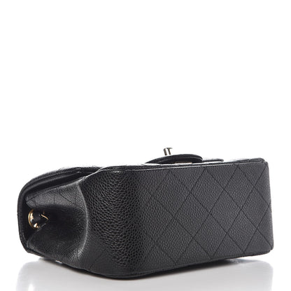 Chanel Caviar Quilted Mini Square Flap Black 4 of 8