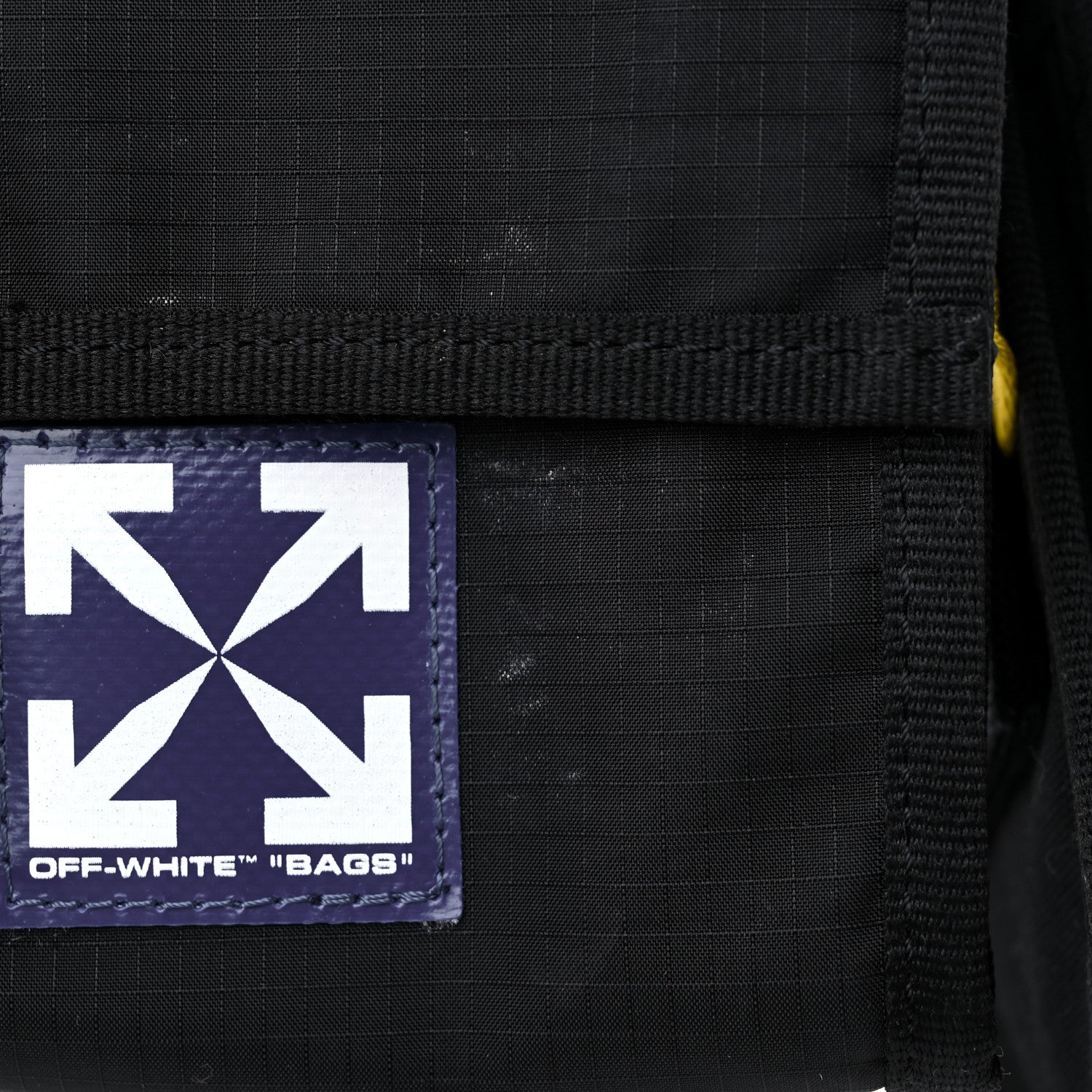 Off-White Nylon Two Pocket Belt Bag Black 13 of 14