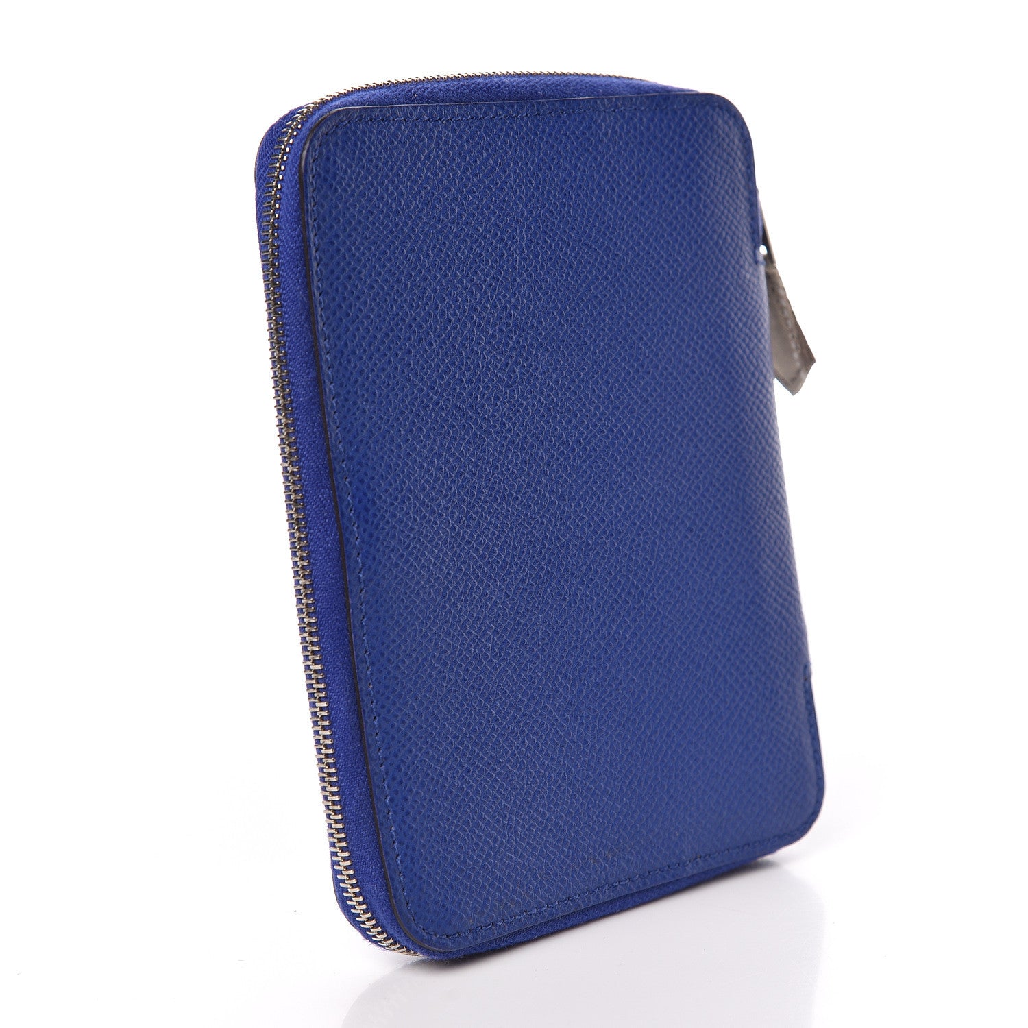 Hermes Epsom Silkydaily Globe Trotter Agenda Bleu Electrique 3 of 8