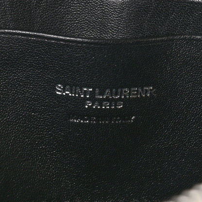Saint Laurent Grain De Poudre Matelasse Monogram Mini Lou Camera Bag Marble Pink 6 of 10
