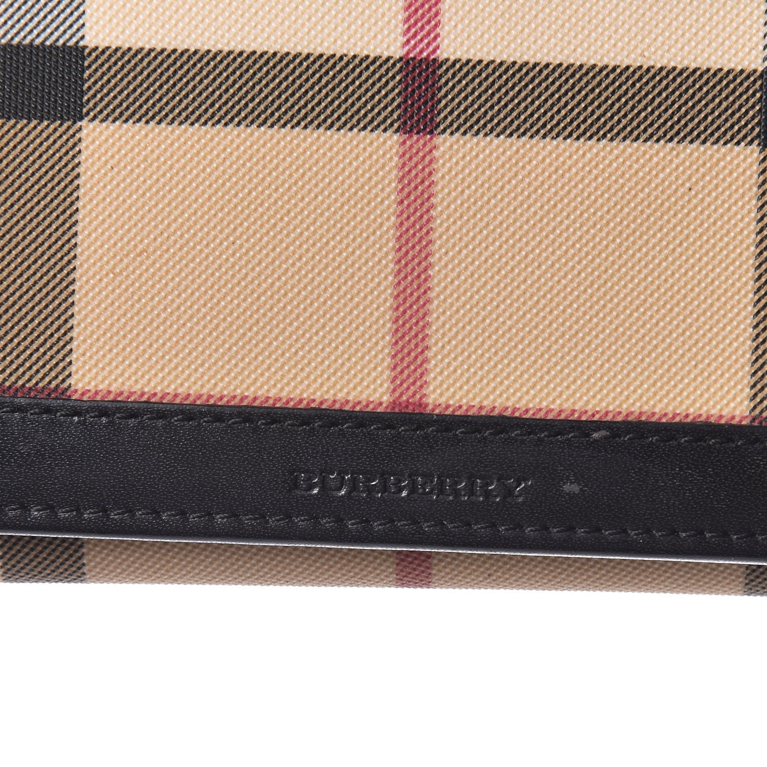 Burberry House Check Continental Wallet Black 7 of 13