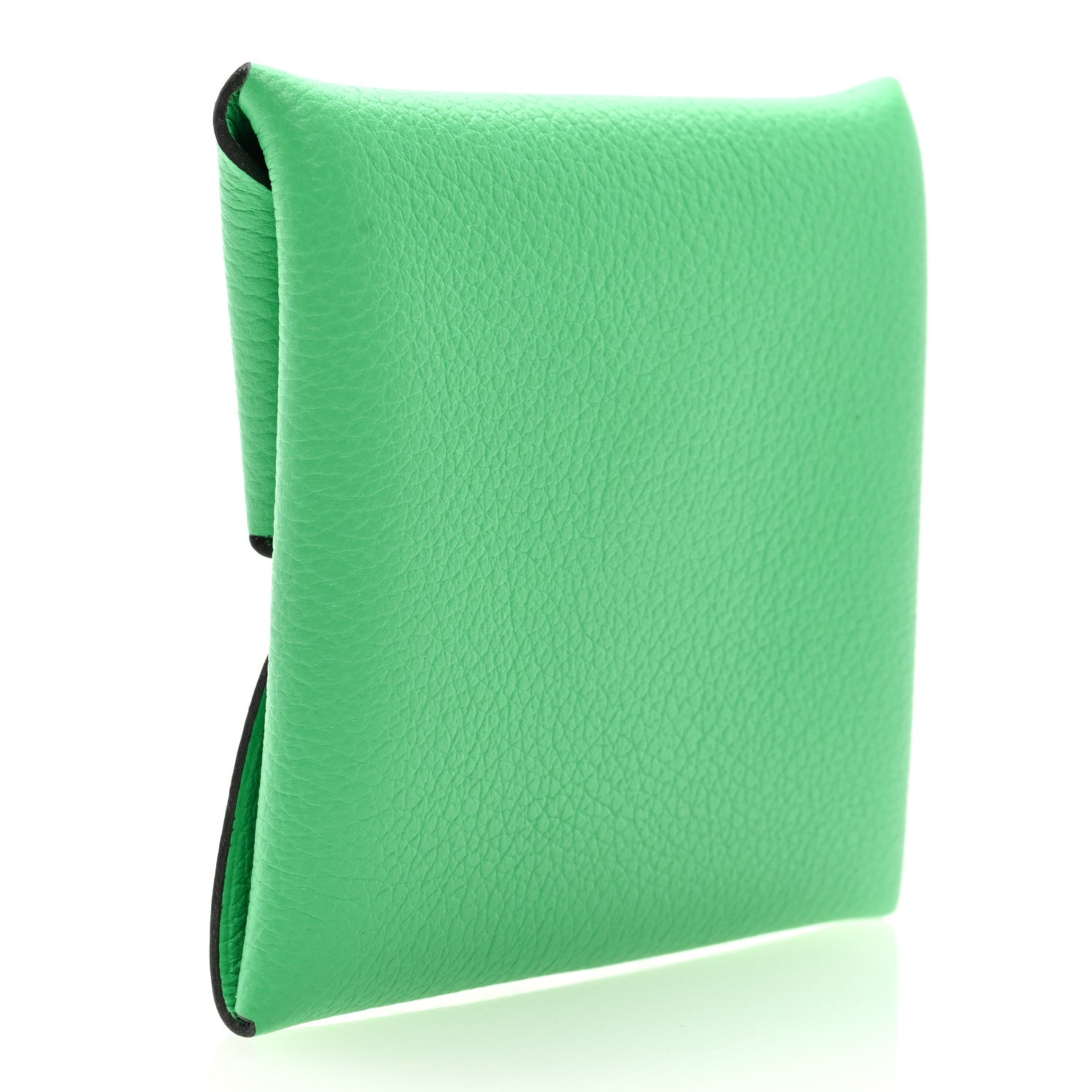 Hermes Evercolor Bastia Coin Purse Vert Comics 3 of 7