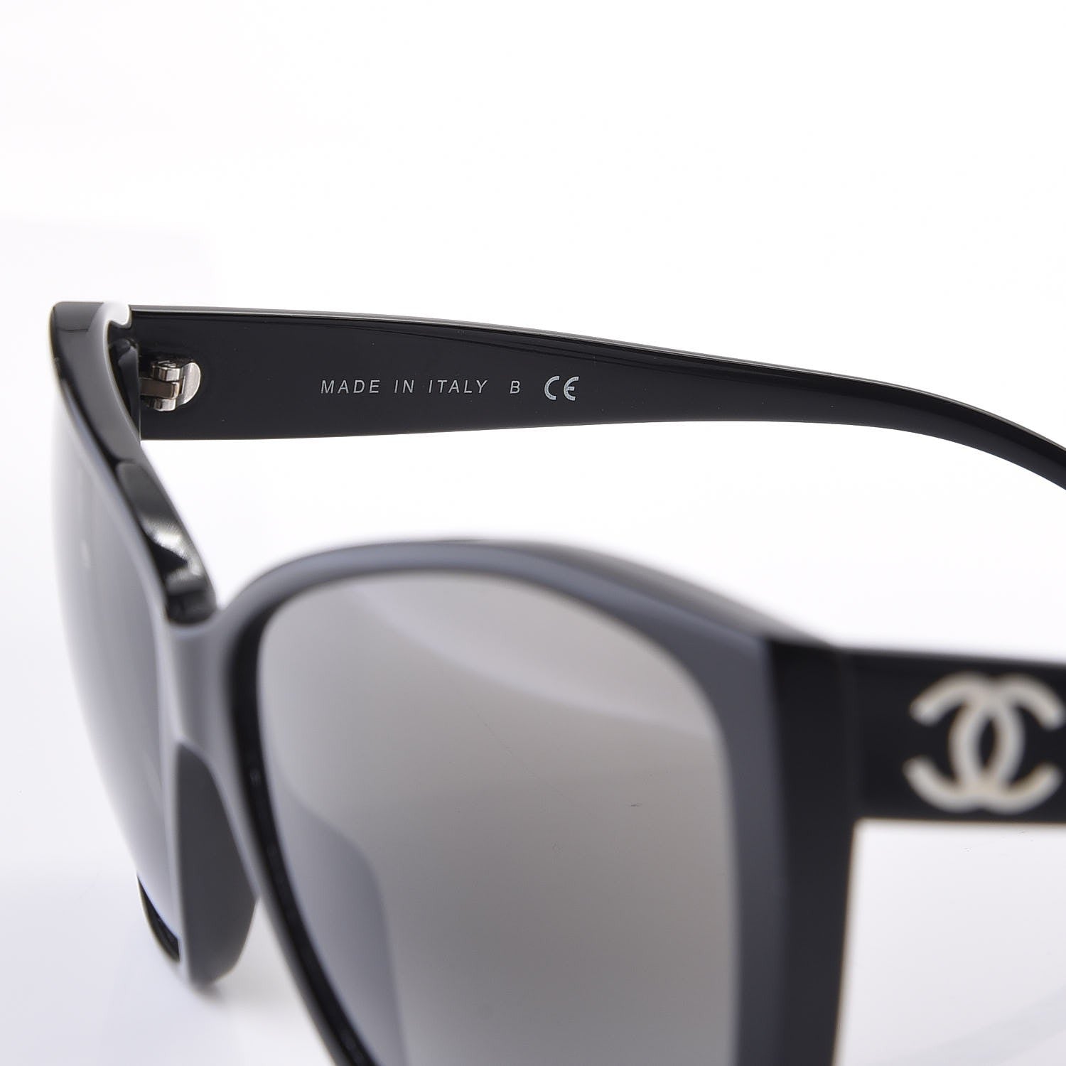 Chanel Acetate CC Sunglasses 5203 Black 6 of 9