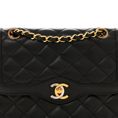 Chanel Lambskin Quilted Small Double Flap Black 9 of 16