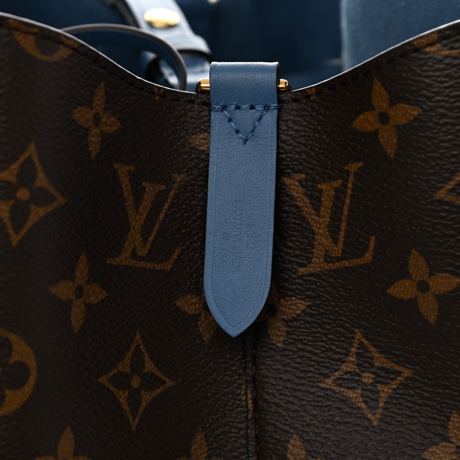 Louis Vuitton Monogram Neonoe MM Blue Jean 6 of 10
