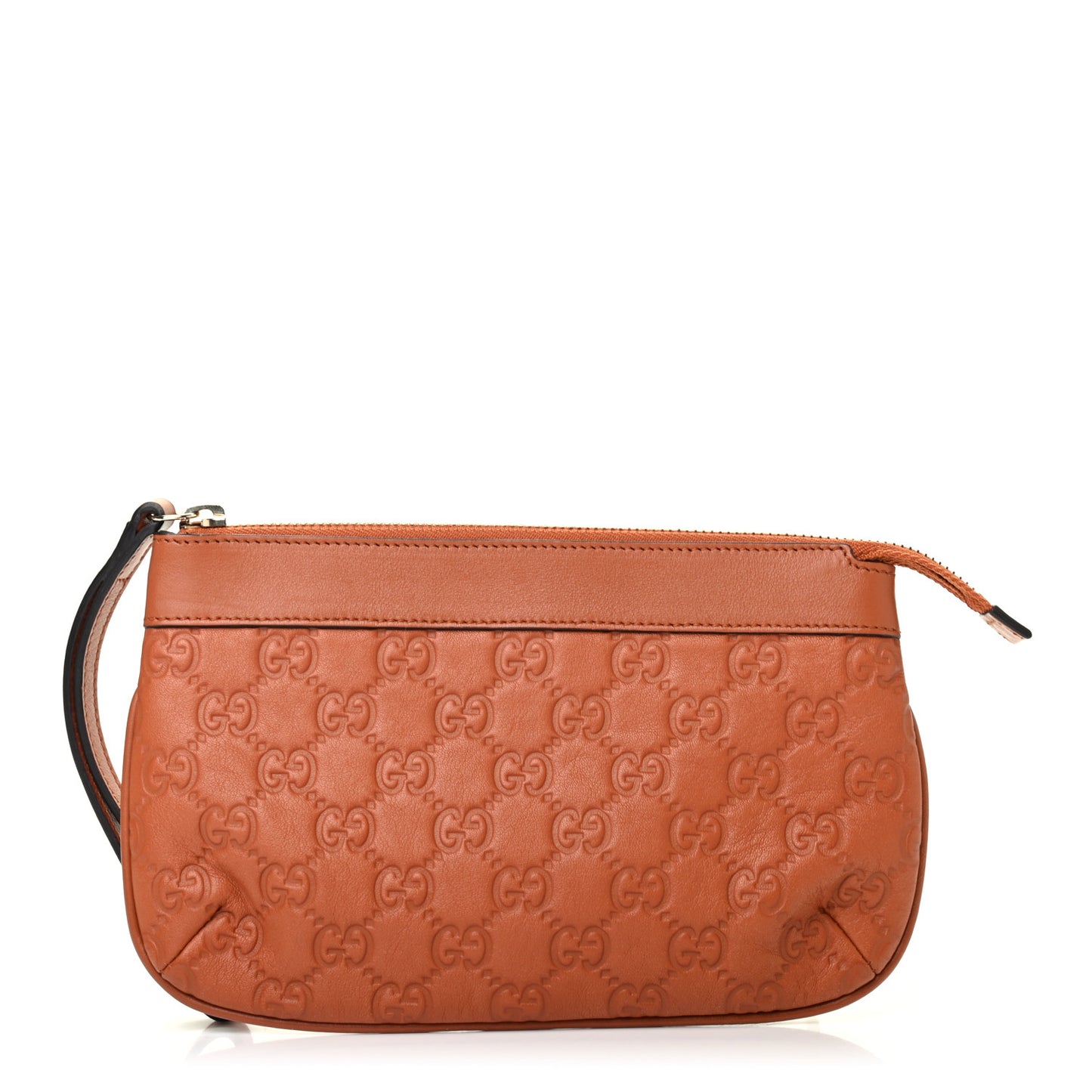 Guccissima Wristlet Saffron