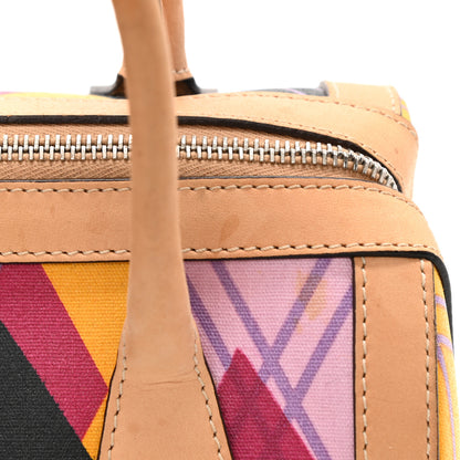 Christian Dior Coated Canvas Argyle Boston Multicolor 12 of 12