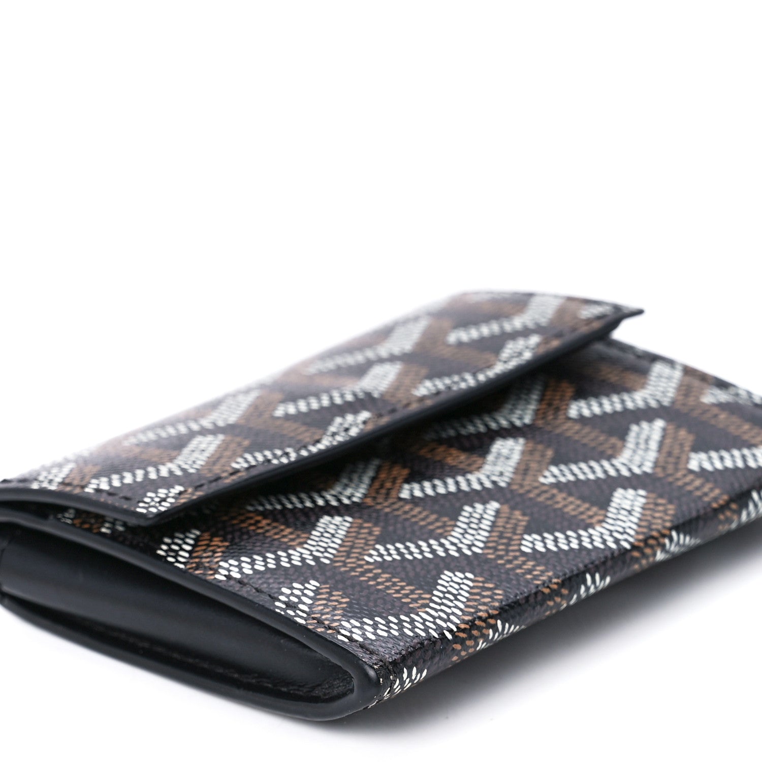 Goyard Goyardine Marigny Coin Purse Wallet Black 10 of 11