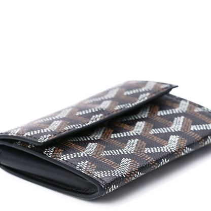 Goyard Goyardine Marigny Coin Purse Wallet Black 10 of 11