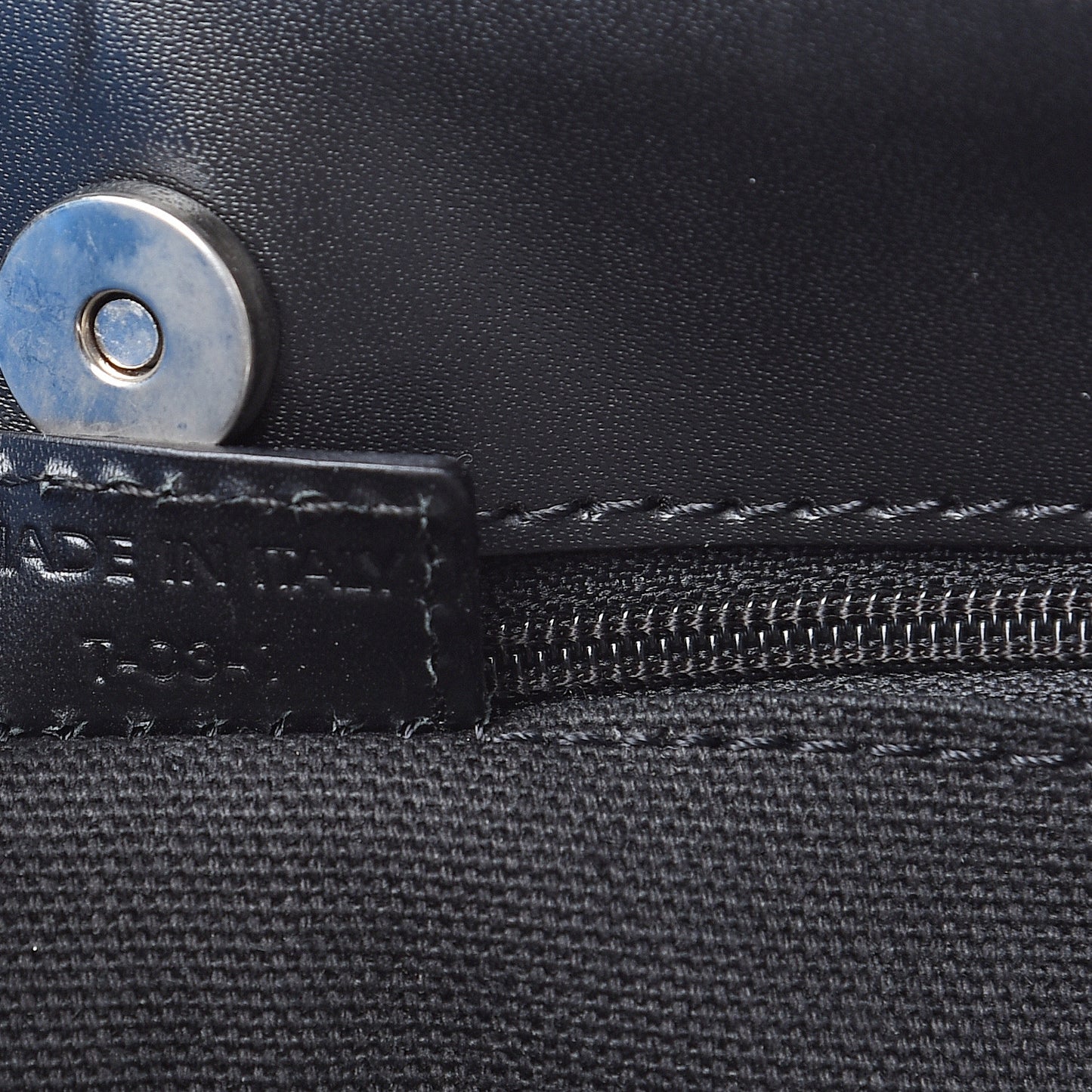 House Check Small Tote Black