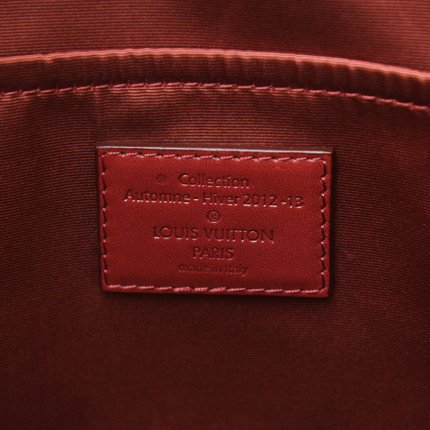 Louis Vuitton Sequin Monogram Sunshine Express North South Burgundy 5 of 9