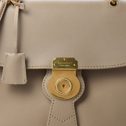 Burberry Trench Calfskin Medium DK88 Top Handle Bag Honey 12 of 12