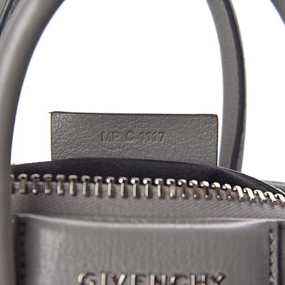 Givenchy Sugar Goatskin Mini Antigona Pearl Grey 7 of 11