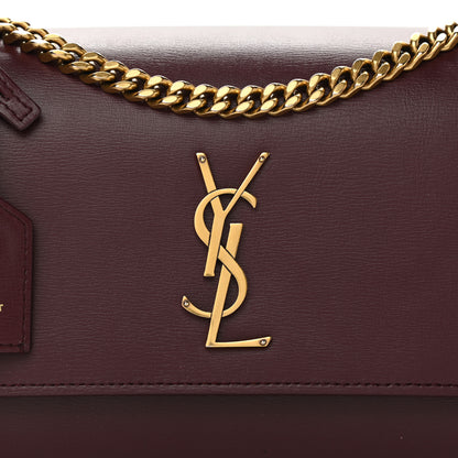Saint Laurent Calfskin Medium Monogram Sunset Pallisandre 9 of 15