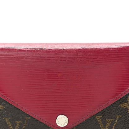 Louis Vuitton Epi Monogram Marie-Lou Compact Wallet Fuchsia 8 of 17