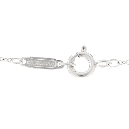 Tiffany Sterling Silver Enamel Return to Tiffany Double Mini Heart Tag Pendant Necklace Blue 4 of 5
