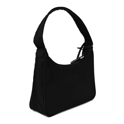 Prada Tessuto Nylon Mini Re-Edition 2000 Bag Black 3 of 12