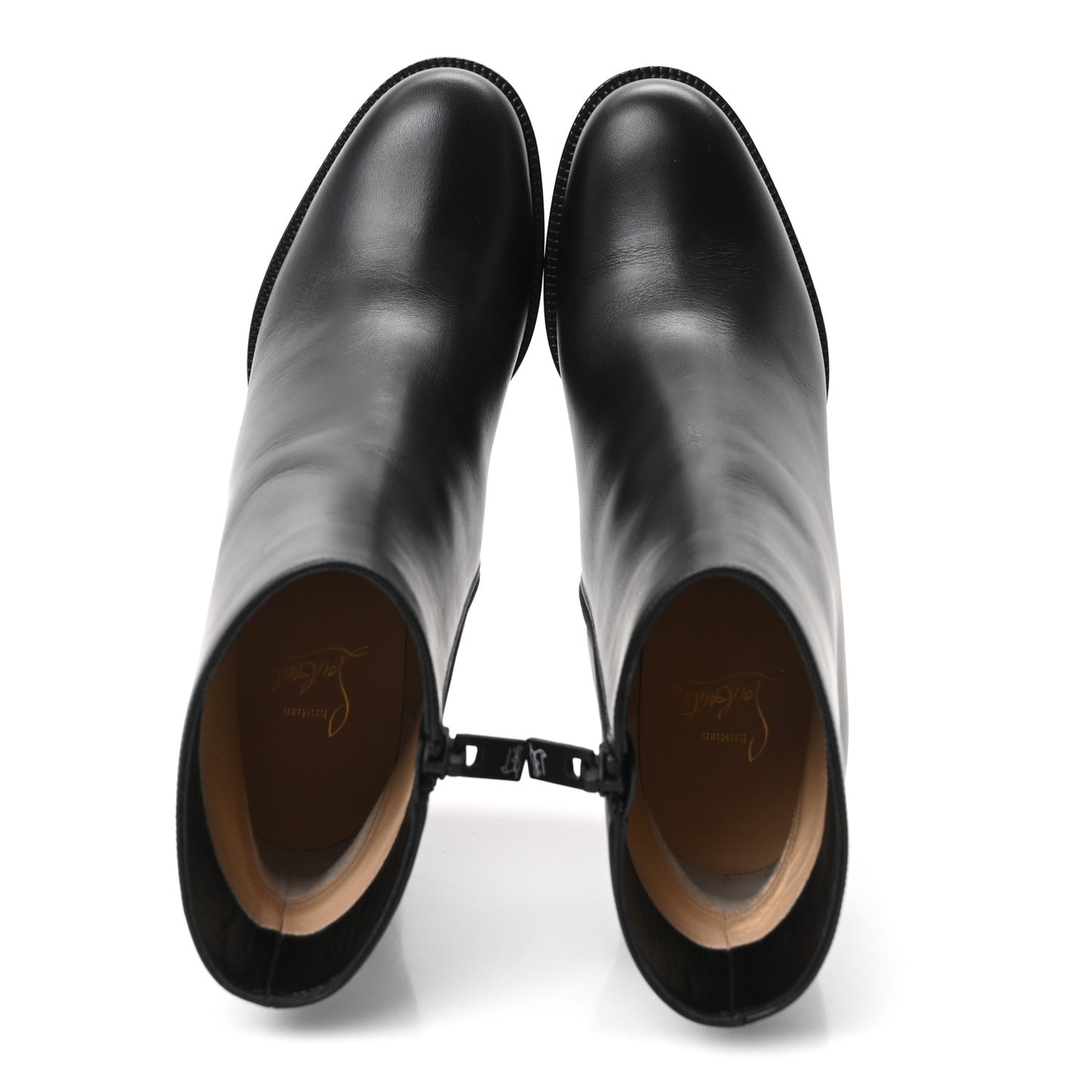Calfskin Adoxa 70 Ankle Boots 37 Black