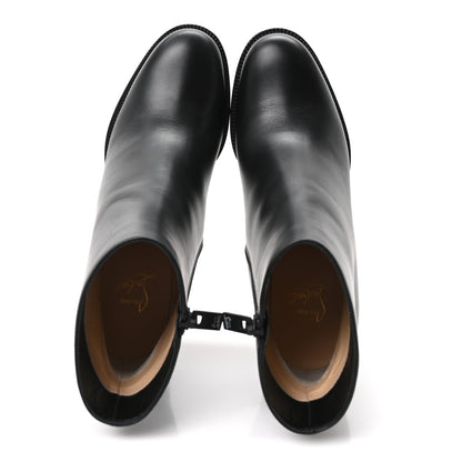 Christian Louboutin Calfskin Adoxa 70 Ankle Boots 37 Black 2 of 9